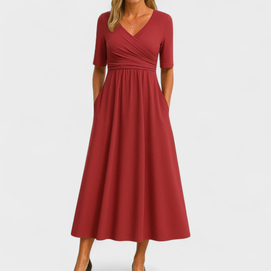 Ava - Elegant midi dress